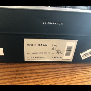 Brand New Cole Haan Booties